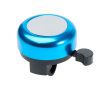 Bicycle bell, aluminium and plastic, loud sound colour blue