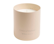 Soya wax scented candle with 3 different aromas 210g WELLmark colour beige