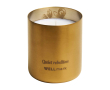 Soya wax scented candle with 3 different aromas 210g WELLmark colour gold