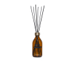 Glass reed diffuser made in the EU with multiple fragrances 200 ml colour garnet