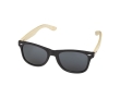 Festival sunglasses with retro bicolour design colour black