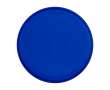 Round frisbee, recycled plastic, speckled finish colour blue