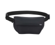 Versatile Thule 2L double-compartment crossbody bag colour black