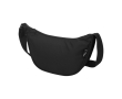 Water-repellent recycled polyester waist bag, 1.5 L capacity colour black