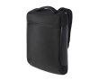 Recycled polyester laptop backpack for tablets and laptops, 15.6'' colour black