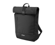 Urban roll-top backpack with compartments Moleskine Metro 15'' colour black