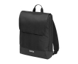 Slim backpack with magnetic closure and zip Moleskine Metro Slim 15\" colour black