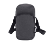 Recycled polyester phone case with adjustable straps colour dark grey