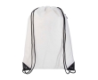 Durable, tear-resistant non-woven drawstring backpack, 5L colour white