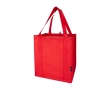 Multi-purpose recycled polyester bag with support base, 29L colour red