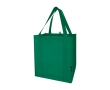 Multi-purpose recycled polyester bag with support base, 29L colour green
