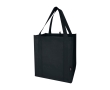 Multi-purpose recycled polyester bag with support base, 29L colour black