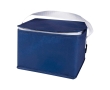 Recycled non-woven thermal bag for 6 cans, 4L capacity colour royal blue