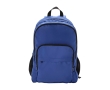 Recycled polyester laptop backpack with PC pocket, 15\" colour royal blue