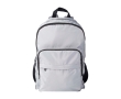 Recycled polyester laptop backpack with PC pocket, 15\" colour grey