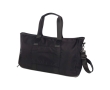 Expandable sports bag with sleek design, 35L capacity colour black