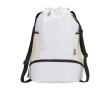 Sports bag, waterproof recycled fabric, shoe compartment, 18L colour sand