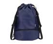 Sports bag, waterproof recycled fabric, shoe compartment, 18L colour navy-blue