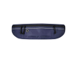 Running waist bag, multiple pockets, reflective elements colour navy-blue