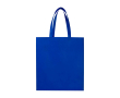 Recycled durable non woven shopping bag, gusseted colour royal blue