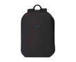 Anti-theft polyester backpack for 15\" laptop, water-repellent colour black