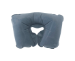 Inflatable, compact travel pillow with matching pouch colour bondi blue