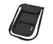 Compact travel bag with multiple pockets and 130cm strap colour antracite