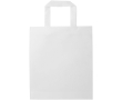 Recycled heat-sealed non-woven mini tote bag 3L colour white