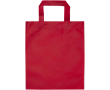 Recycled heat-sealed non-woven mini tote bag 3L colour red