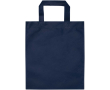 Recycled heat-sealed non-woven mini tote bag 3L colour navy-blue