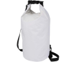 10L waterproof travel bag with roll-top closure colour white