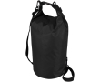 10L waterproof travel bag with roll-top closure colour black
