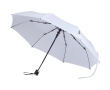 Foldable umbrella with automatic opening and rubber handle Ø93 colour white