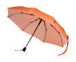 Foldable umbrella with automatic opening and rubber handle Ø93 colour orange