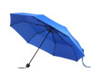 Compact folding umbrella with metal frame and rubber grip Ø102 colour royal blue