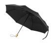 Wind-resistant folding umbrella with automatic opening and closing Ø105 colour black