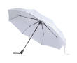 Eco-friendly folding umbrella with automatic opening and closing Ø120 colour white