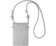 Water-resistant RFID accessory organiser bag colour light grey