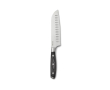 High-quality stainless steel chef’s knife with logo, Santoku style colour silver