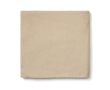 Tartan blanket with logo, partially recycled materials colour beige
