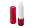 Colourful tube lip balm colour red