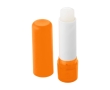 Colourful tube lip balm colour orange