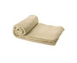 Fleece blanket with case, 200 g/m² colour beige
