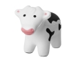 Stress ball in the shape of a cow colour white