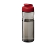 Spill-proof sports bottle made from recycled plastic, 650 ml colour red