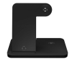 Foldable 3-in-1 wireless charging stand SCX.design colour black