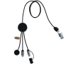 7-in-1 charging cable for smartwatch and mobile phone SCX.design colour black