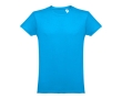 Cotton T-shirt, 150 g/m2, THC Luanda colour cyan blue