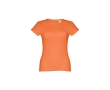 Women's fitted cotton T-shirt, 150 g/m2, THC Sofia colour honey