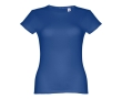 Women's fitted cotton T-shirt, 150 g/m2, THC Sofia colour royal blue